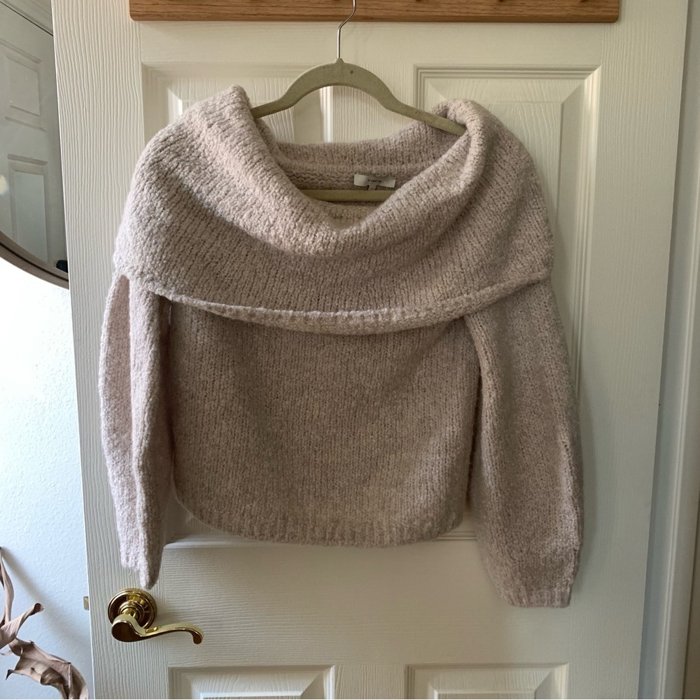 Vince Off Shoulder Sweater